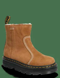ZEBZAG RIGGER WL - Platta ankelboots|Dr. Martens Best