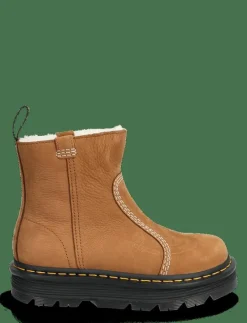 ZEBZAG RIGGER WL - Platta ankelboots|Dr. Martens Best