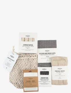The Organic Company ZERO Waste Basic Kit - Tygservetter 954 CLASSIC SET COLOR MIX Best