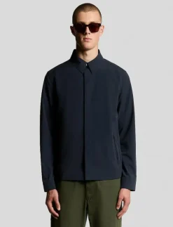 Lyle & Scott Zip Through Nylon Overshirt - Tunna jackor Z271 DARK NAVY Online