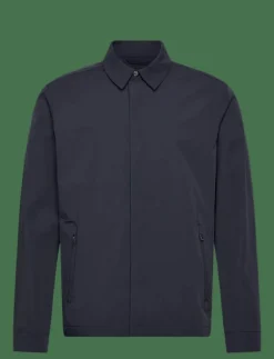 Lyle & Scott Zip Through Nylon Overshirt - Tunna jackor Z271 DARK NAVY Online