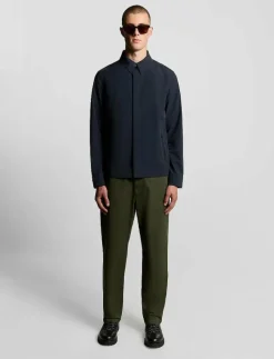 Lyle & Scott Zip Through Nylon Overshirt - Tunna jackor Z271 DARK NAVY Online