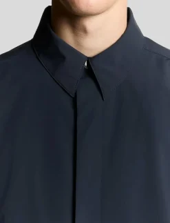 Lyle & Scott Zip Through Nylon Overshirt - Tunna jackor Z271 DARK NAVY Online